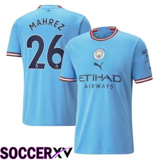 Manchester City（MAHREZ 26）Home Jersey 2022/2023