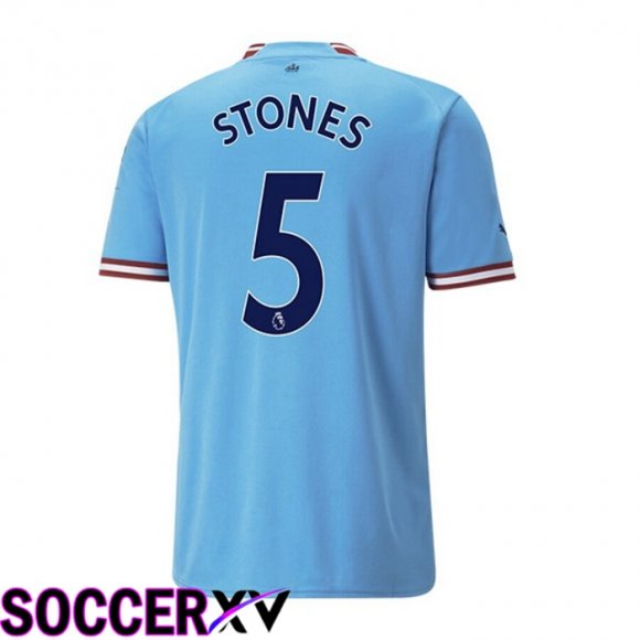 Manchester City（STONES 5）Home Jersey 2022/2023