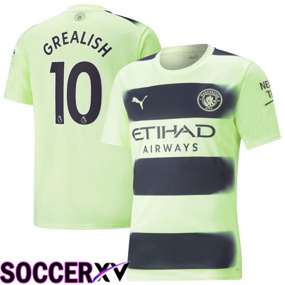 Manchester City（GREALISH 10）Third Jersey 2022/2023