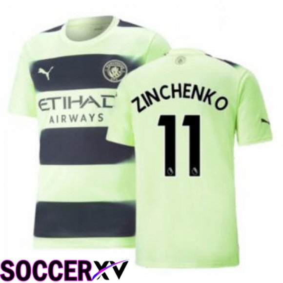 Manchester City（ZINCHENKO 11）Third Jersey 2022/2023