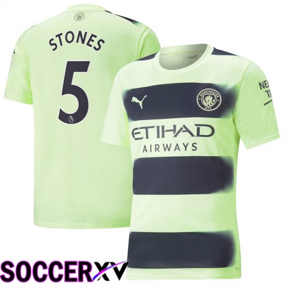 Manchester City（STONES 5）Third Jersey 2022/2023