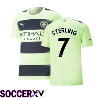 Manchester City（STERLING 7）Third Jersey 2022/2023