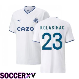 Olympique Marseille (Kolasinac 23) Home Jersey 2022/2023