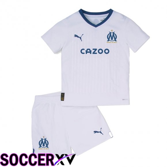 Olympique Marseille Kids Home Jersey 2022/2023