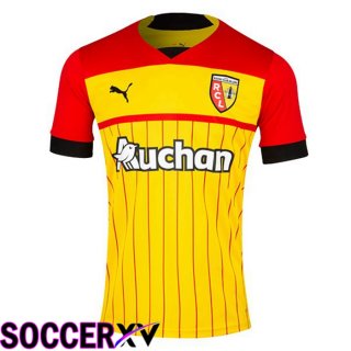 RC Lens Home Jersey Yellow Red 2022 2023