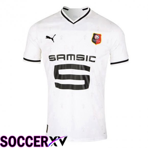 Stade Rennais Away Jersey White 2022/2023