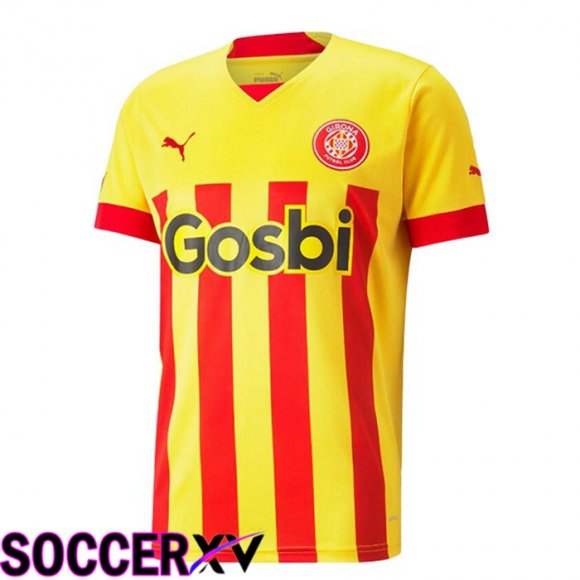 FC Girona Away Jersey Yellow 2022 2023