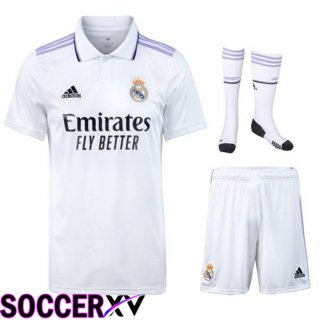 Real Madrid Home Jersey (Shorts + Sock) 2022/2023