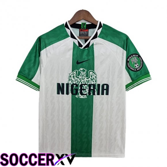 Nigeria Retro Away Jersey Green 1996-1998