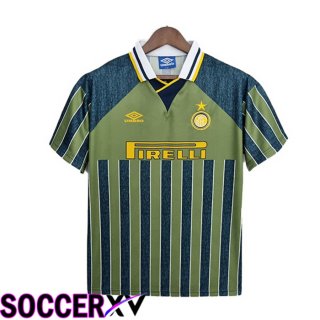 Inter Milan Retro Away Jersey Green 1995-1996