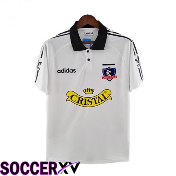 Colo-Colo Retro Home Jersey White 1992-1993