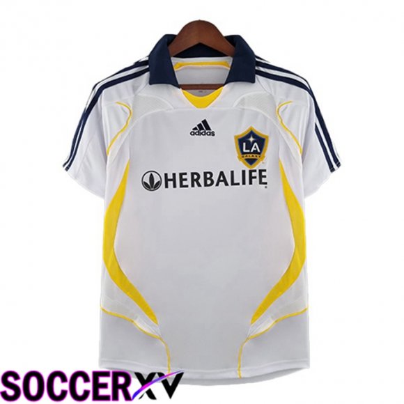 LA Galaxy Retro Home Jersey White 2007