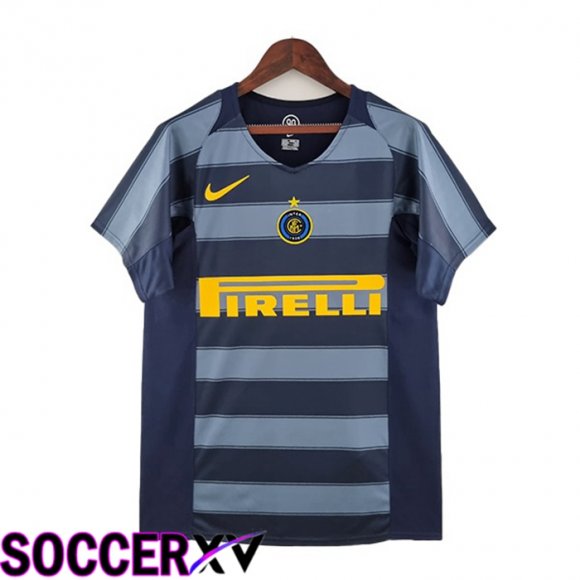 Inter Milan Retro Third Jersey Blue 2004-2005