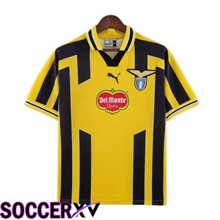 SS Lazio Retro Third Jersey Yellow 1998-2000