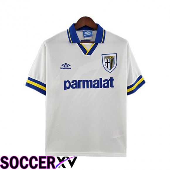 Parma Calcio Retro Away Jersey White 1993-1995