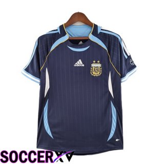 Argentina Retro Away Jersey Blue 2006