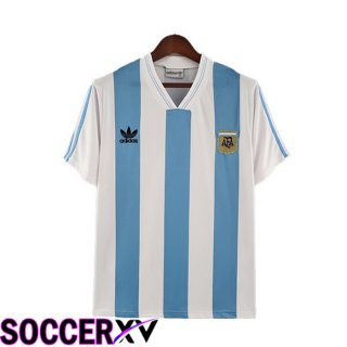 Argentina Retro Home Jersey Blue White 1993