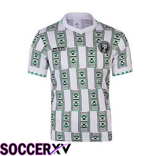 Nigeria Away Jersey Retro Jersey Green 1994