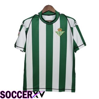 Real Betis Retro Home Jersey Green White 2003-2004