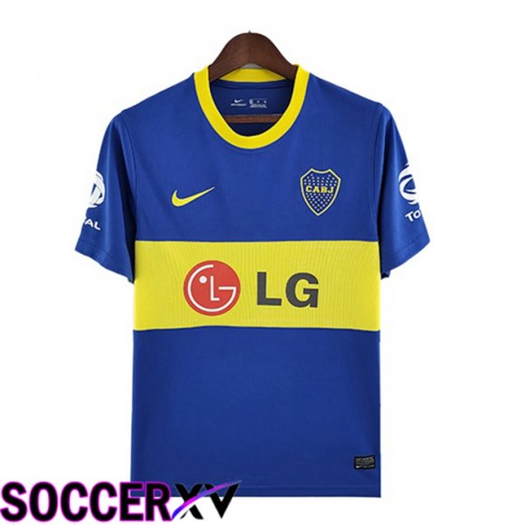 Boca Juniors Retro Home Jersey Blue 2010-2011