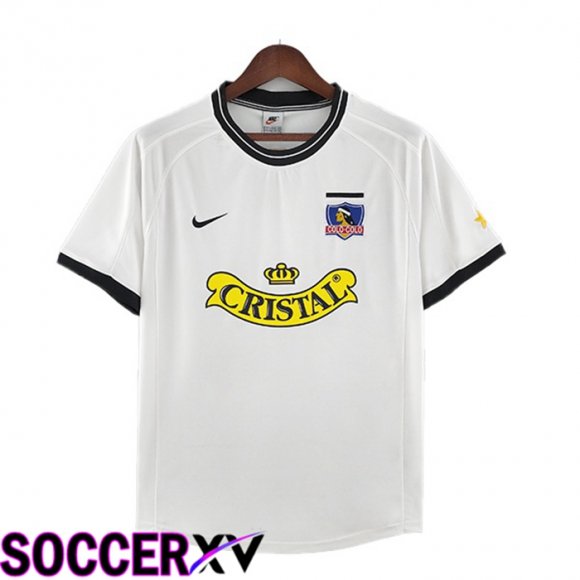 Colo-Colo Retro Home Jersey White 2000-2001