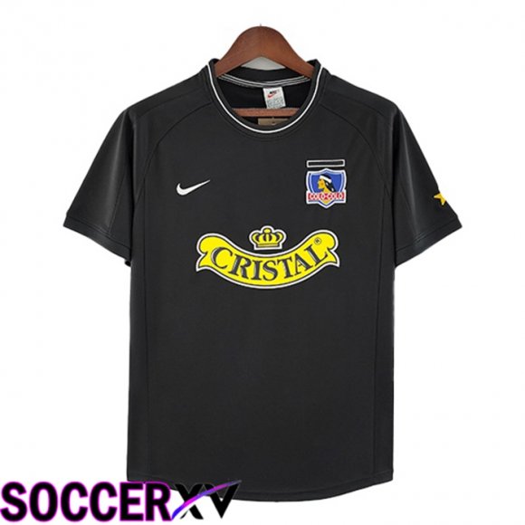 Colo-Colo Retro Away Jersey Black 2000-2001