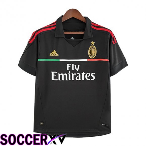 AC Milan Retro Third Jersey Black 2011-2012