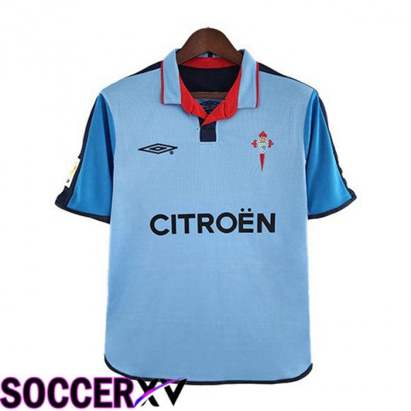 Celta Vigo Retro Home Jersey Blue 2002-2004