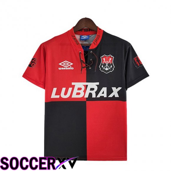 Flamengo Retro Jersey 100th Anniversary Edition Red Black 1994