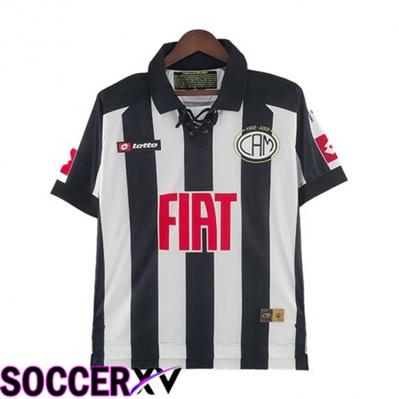 Atletico Mineiro Retro Home Jersey Black White 2008