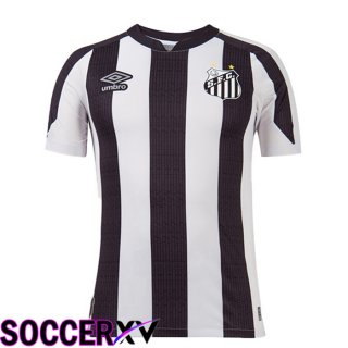 Santos FC Away Jersey White Black 2022/2023