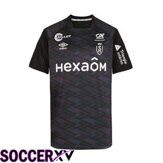 Stade de Reims Third Jersey Black 2022/2023