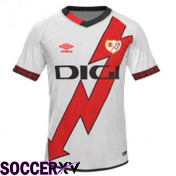 Rayo Vallecano Home Jersey White 2022/2023