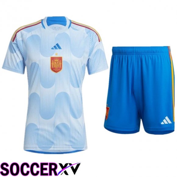 Spain Away Jersey + Shorts World Cup 2022