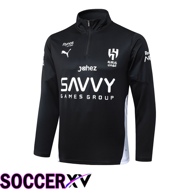 Al-Hilal FC Training Sweatshirt Black 2025/2026